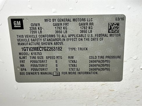 Used 2016 GMC Sierra 1500 SLE AWD/4WD image 30