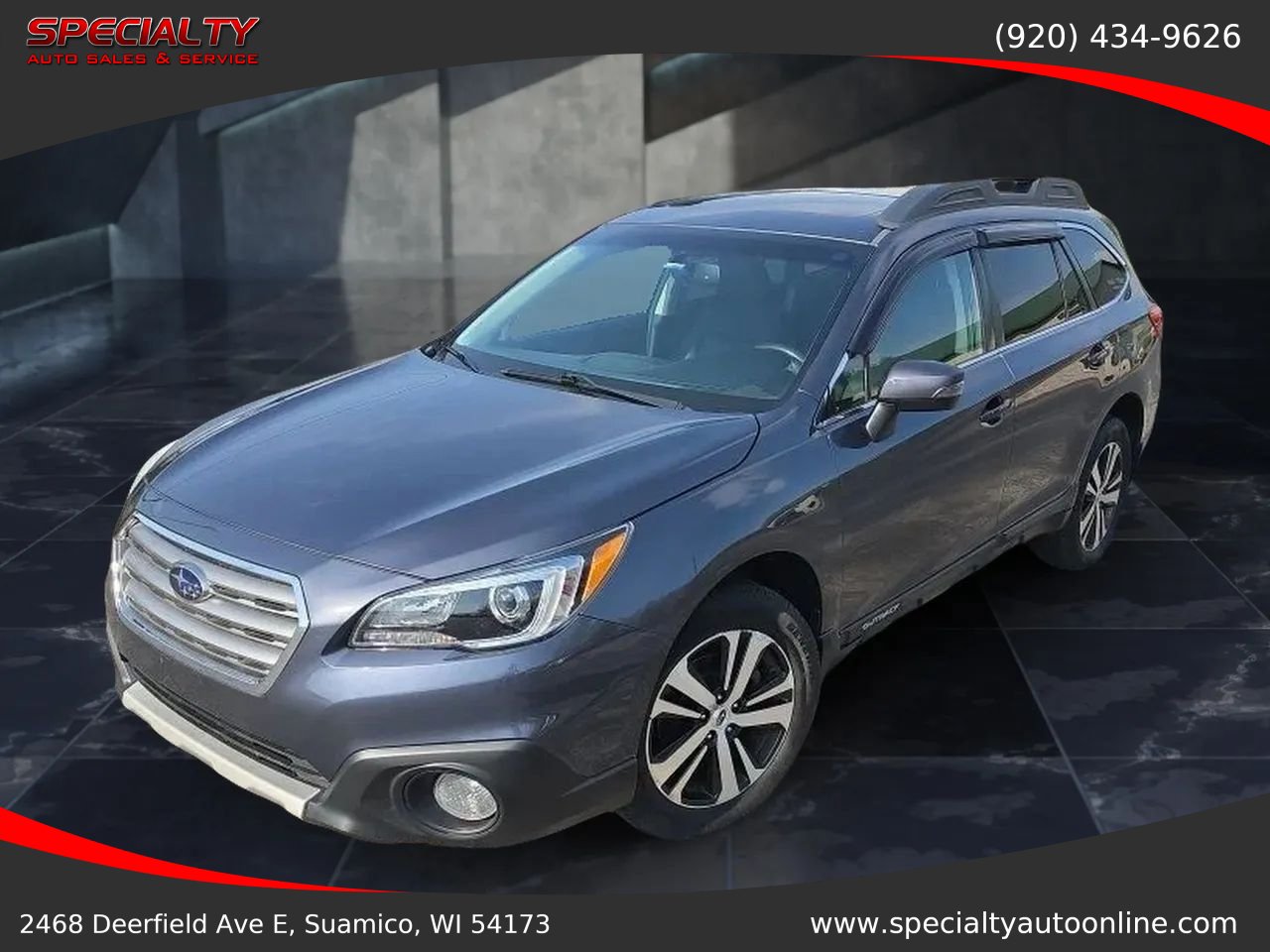 Used 2017 Subaru Outback 2.5i Limited w/ Popular Package #5 AWD/4WD image 1