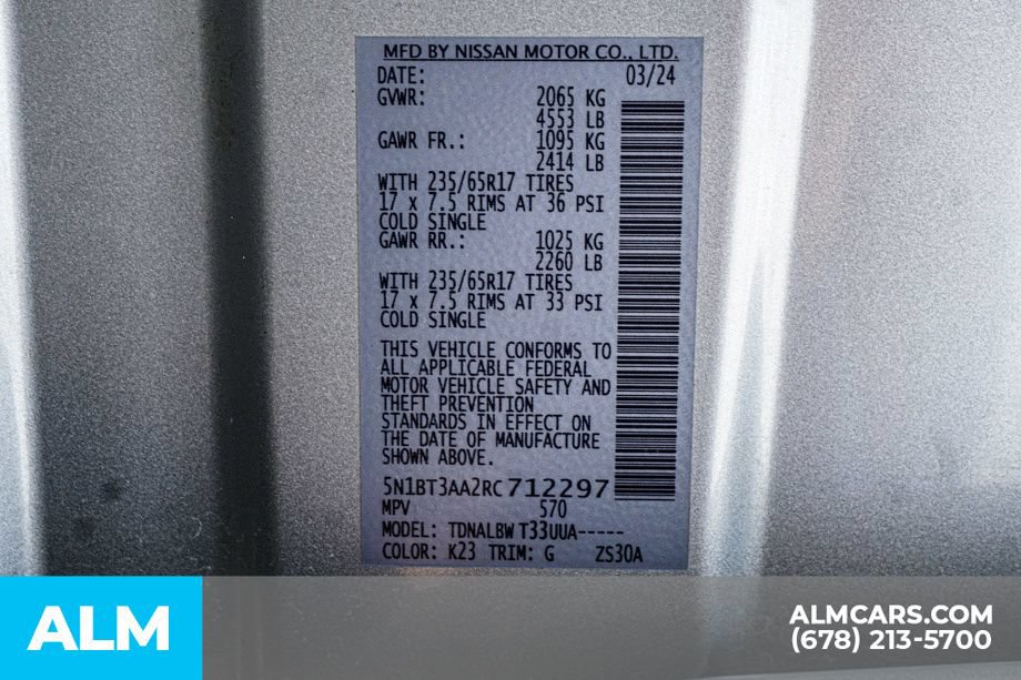 Used 2024 Nissan Rogue S FWD image 54