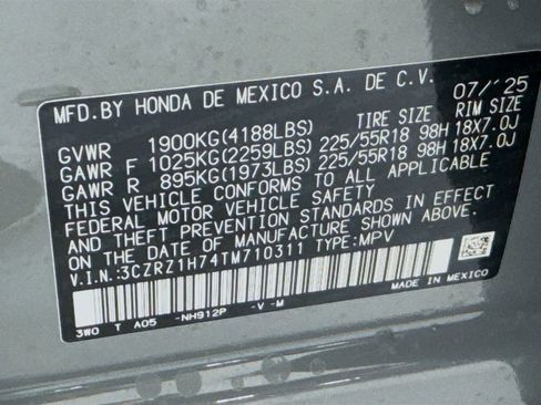Certified 2026 Honda HR-V EX-L image 41