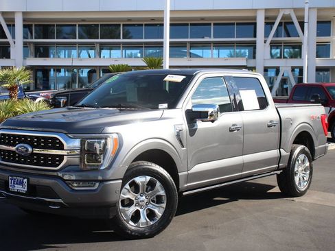 Certified 2022 Ford F150 Platinum w/ Equipment Group 701A High AWD/4WD image 1