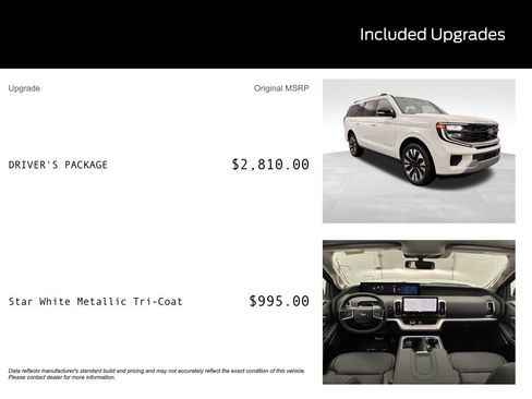 New 2025 Ford Expedition Max Platinum w/ Driver's Package image 3