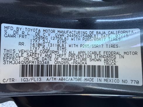 Used 2015 Toyota Tacoma PreRunner image 25