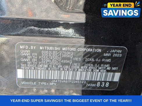 Used 2023 Mitsubishi Outlander SEL image 42