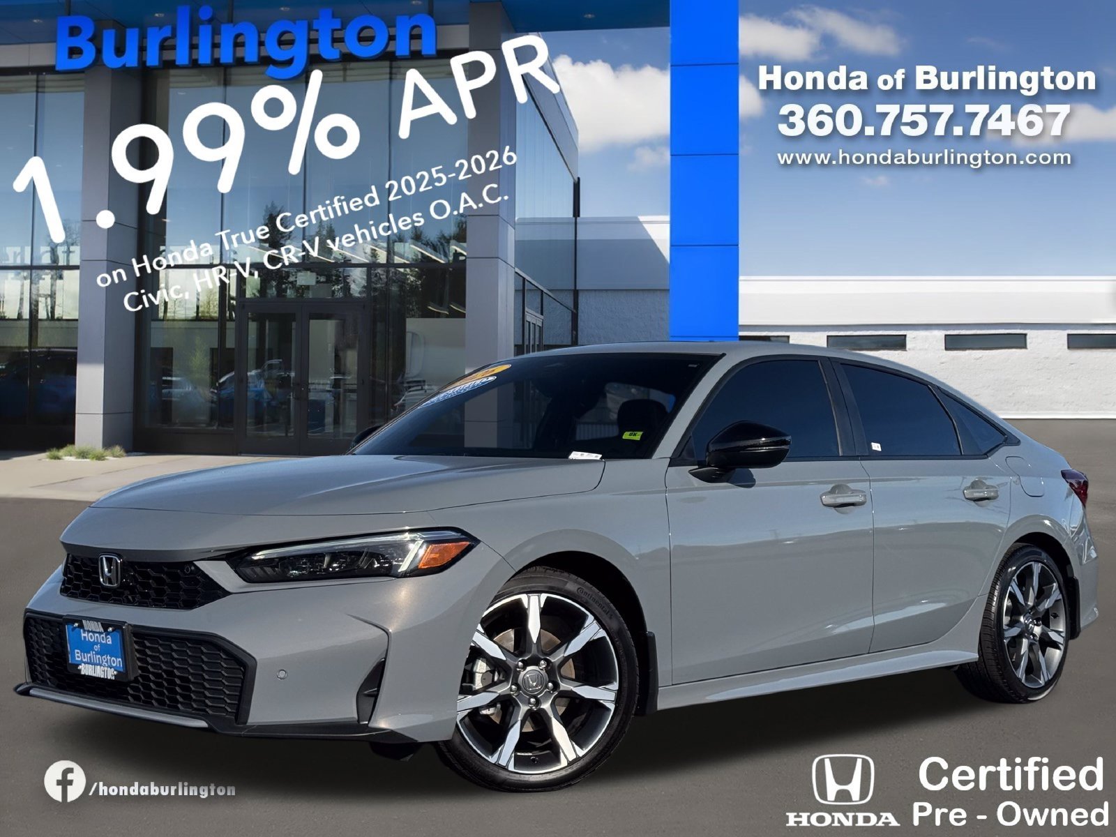 Used 2026 Honda Civic Sport Touring image 1