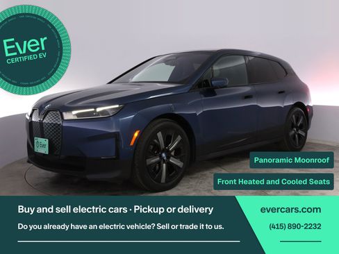 Used 2022 BMW iX xDrive50 w/ Premium Package AWD/4WD image 1