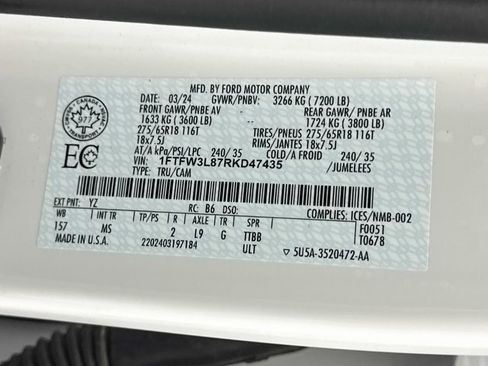 Used 2024 Ford F150 XLT w/ FX4 Off-Road Package image 35