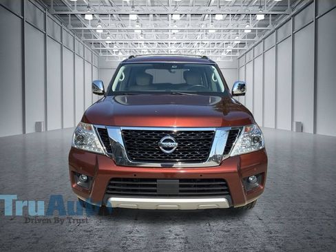 Used 2018 Nissan Armada Platinum w/ Captain Seat Package RWD image 2