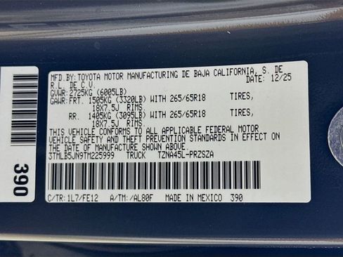 New 2026 Toyota Tacoma TRD Sport image 28