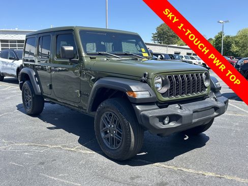 Used 2024 Jeep Wrangler Sport S AWD/4WD image 2