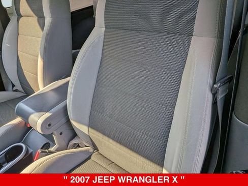 Used 2007 Jeep Wrangler X AWD/4WD image 15