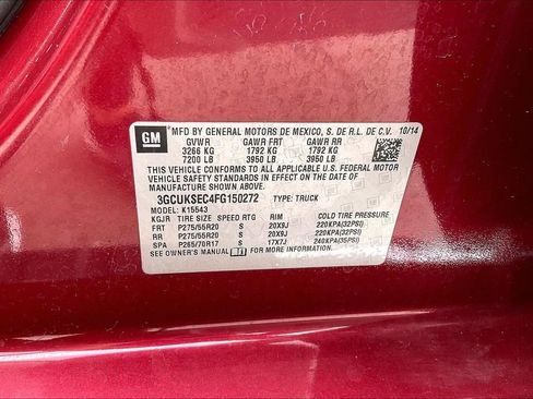 Used 2015 Chevrolet Silverado 1500 LTZ Z71 w/ LTZ Plus Package AWD/4WD image 44