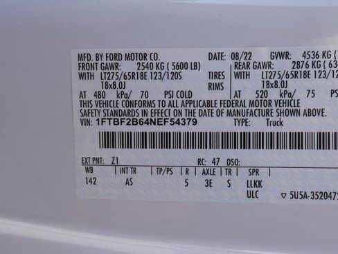 Used 2022 Ford F250 XL w/ STX Appearance Package image 23