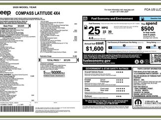Certified 2020 Jeep Compass Latitude video 2