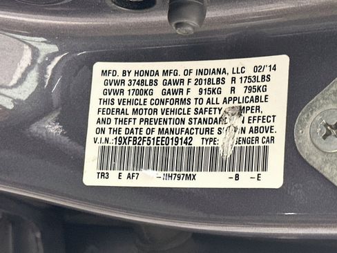 Used 2014 Honda Civic LX image 12