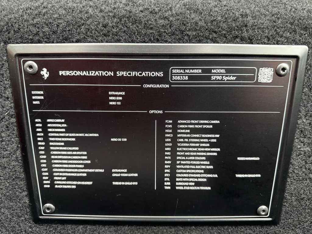 Certified 2024 Ferrari SF90 Spider AWD/4WD image 26