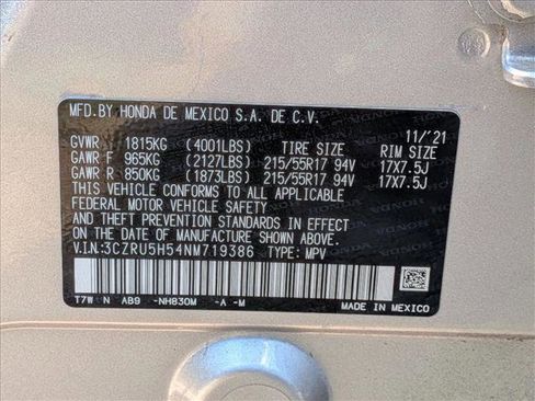 Used 2022 Honda HR-V EX image 18