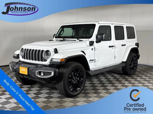 Certified 2025 Jeep Wrangler Unlimited Sahara AWD/4WD image 1