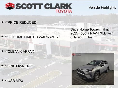 Used 2025 Toyota RAV4 XLE image 12