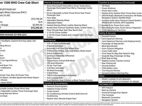 Used 2026 RAM 1500 RHO image 37