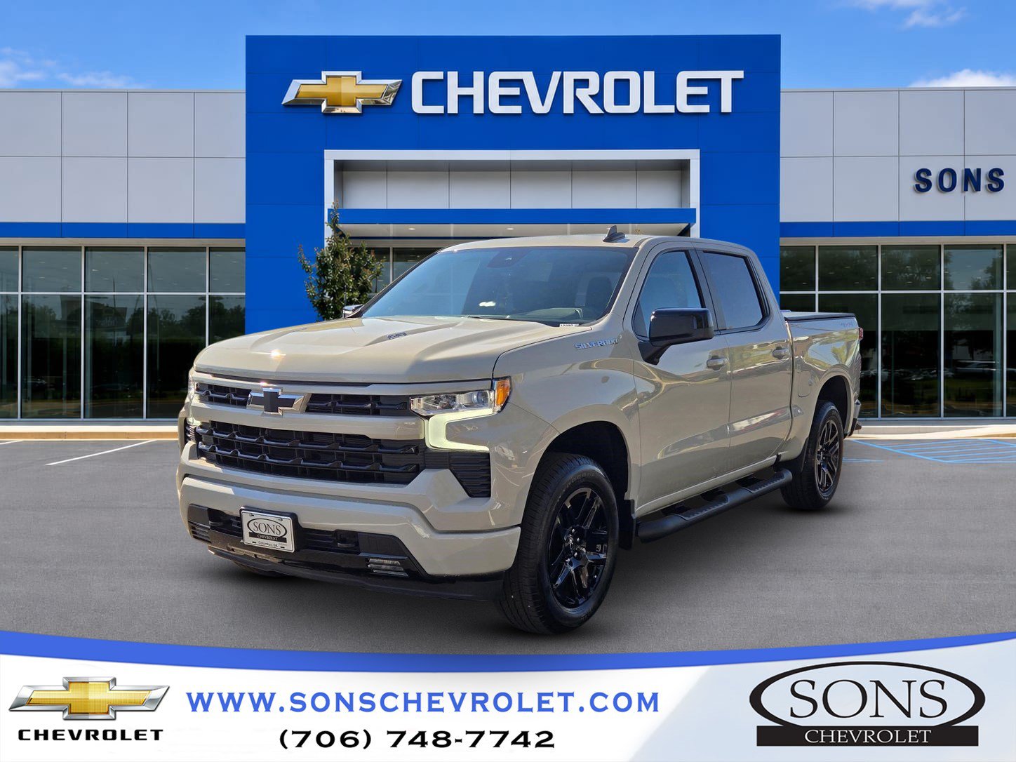 New 2026 Chevrolet Silverado 1500 RST AWD/4WD image 1