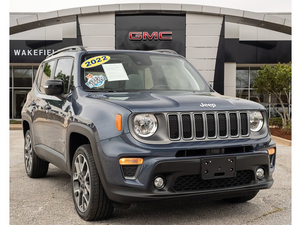 Used 2022 Jeep Renegade Limited w/ Sun, Sound & Wheels Group AWD/4WD image 1