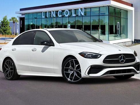 Used 2022 Mercedes-Benz C 300 Sedan w/ AMG Line w/ Night Package image 2