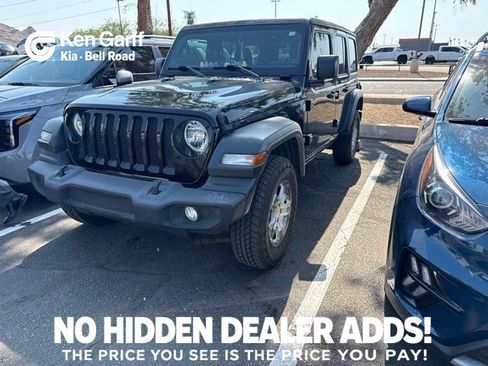 Used 2018 Jeep Wrangler Unlimited Sport S AWD/4WD image 1