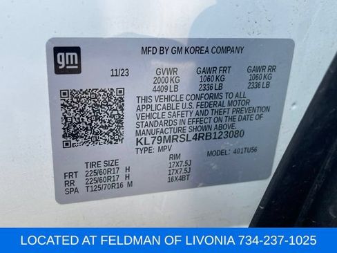 Certified 2024 Chevrolet TrailBlazer LT w/ Convenience Package AWD/4WD image 10
