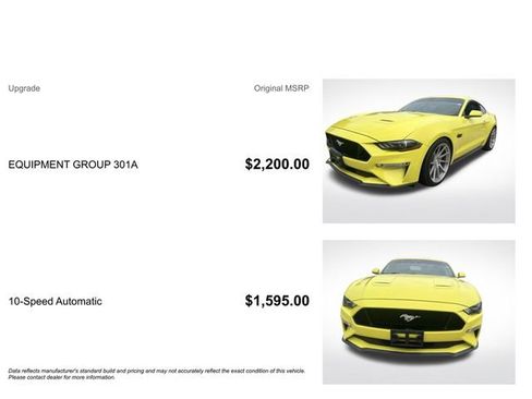 Used 2021 Ford Mustang GT w/ Equipment Group 301A RWD image 3