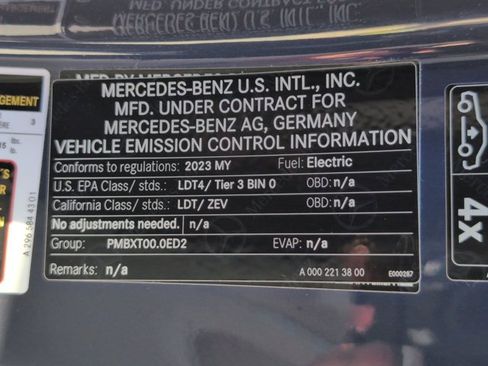 Certified 2023 Mercedes-Benz EQS 450+ 4MATIC SUV image 26