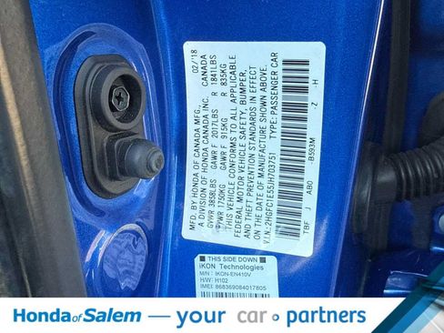 Used 2018 Honda Civic Si image 21