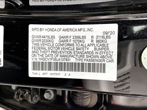 Used 2020 Honda Accord Sport image 35