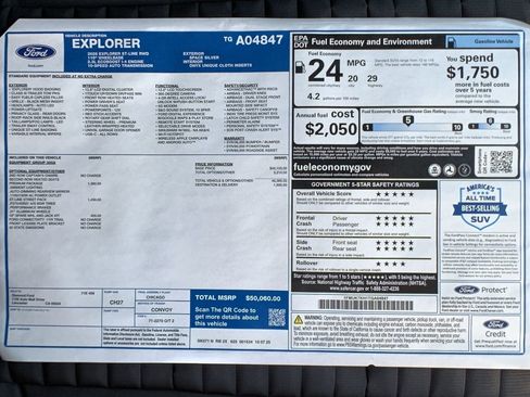 New 2026 Ford Explorer ST-Line w/ ST-Line Street Pack image 19