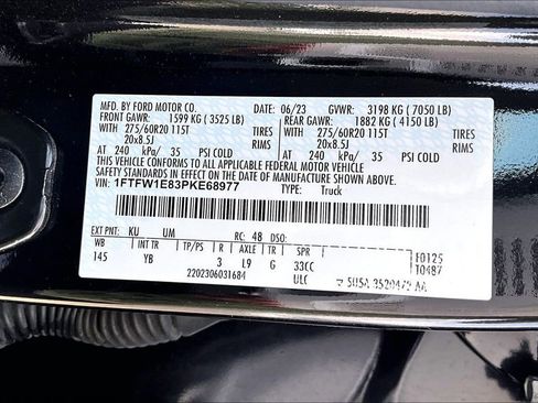 Used 2023 Ford F150 XLT w/ Equipment Group 302A High image 36