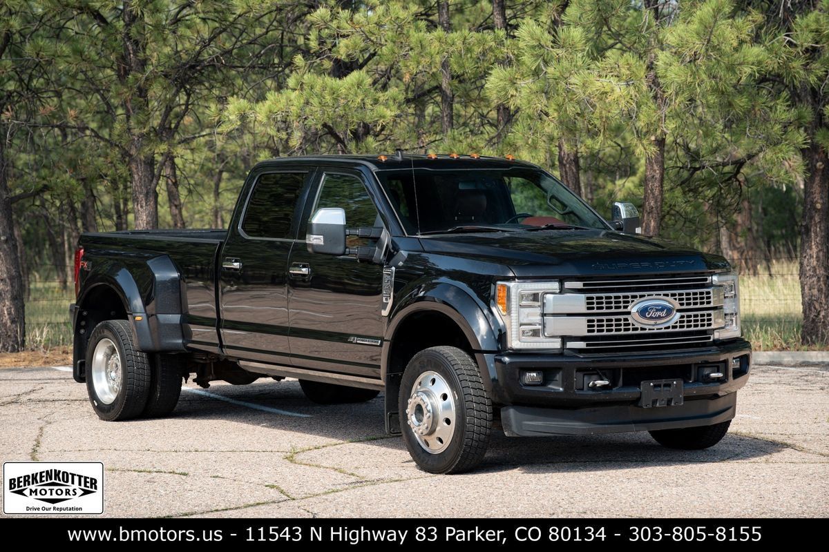 Used 2019 Ford F450 Platinum AWD/4WD image 1