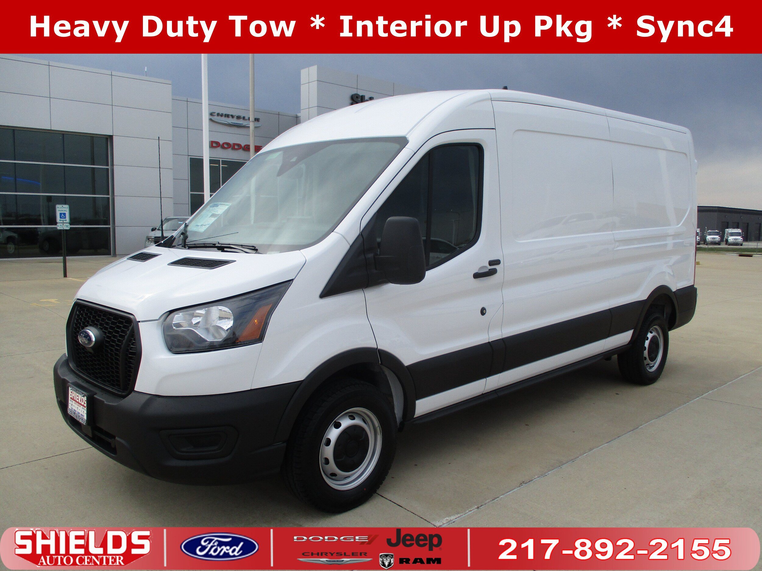 Used 2025 Ford Transit 250 148 Medium Roof w/ Interior Upgrade Package RWD image 1