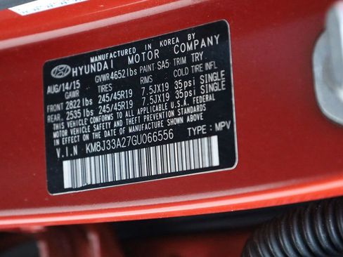 Used 2016 Hyundai Tucson Limited w/ Option Group 03 image 12