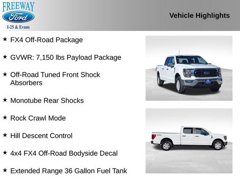 Certified 2023 Ford F150 XLT w/ FX4 Off-Road Package image 3