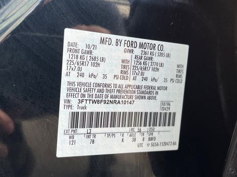 Used 2022 Ford Maverick XLT w/ Equipment Group 300A Standard AWD/4WD image 30