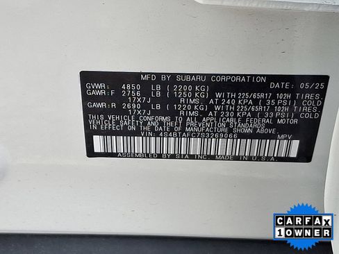 Certified 2025 Subaru Outback Premium w/ Popular Package #1A AWD/4WD image 51
