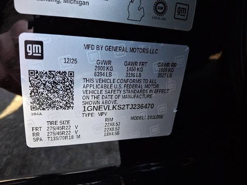 New 2026 Chevrolet Traverse RS w/ LPO, Floor Liner Package image 11