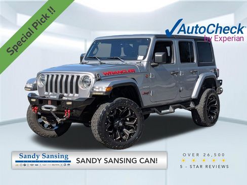 Used 2018 Jeep Wrangler Unlimited Sahara AWD/4WD image 1