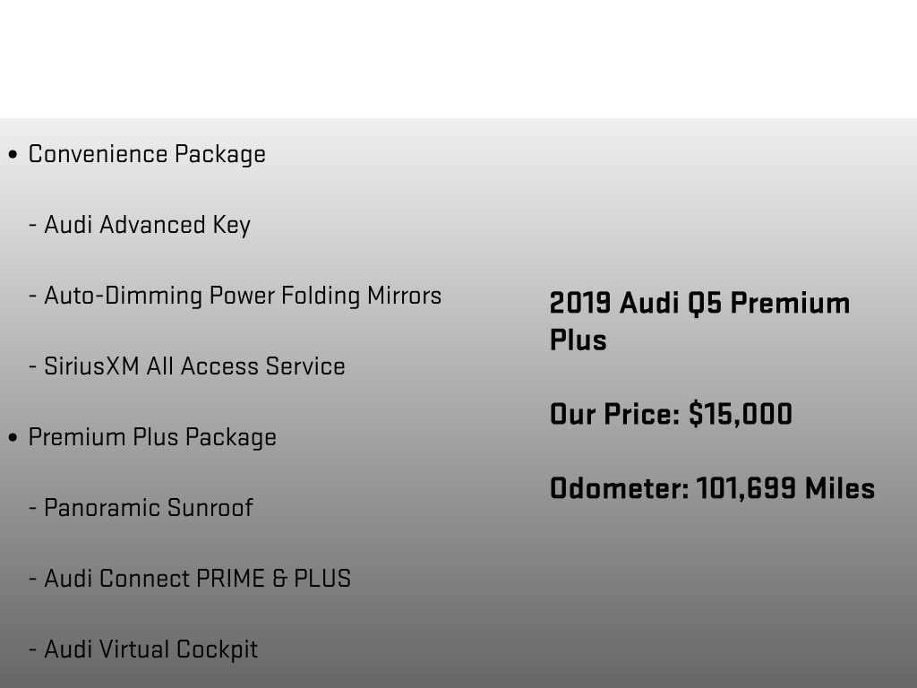 Used 2019 Audi Q5 2.0T Premium Plus w/ Premium Plus Package AWD/4WD image 12