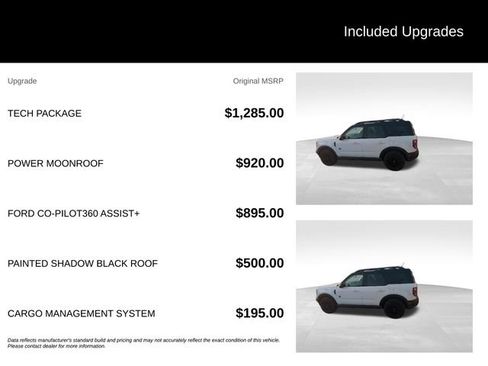 Used 2023 Ford Bronco Sport Outer Banks w/ Tech Package AWD/4WD image 5