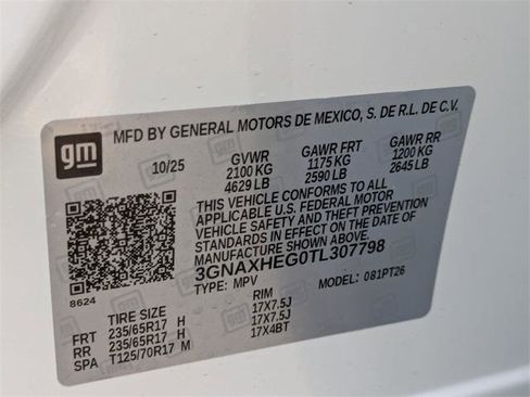 New 2026 Chevrolet Equinox LT image 33