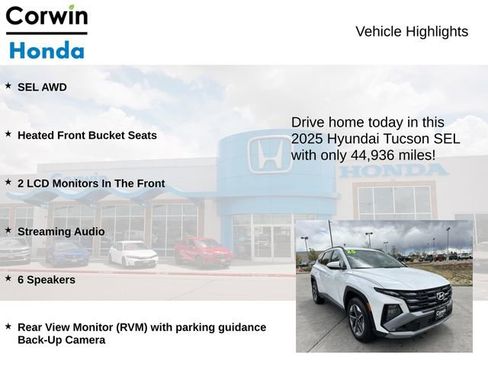 Used 2025 Hyundai Tucson SEL image 6