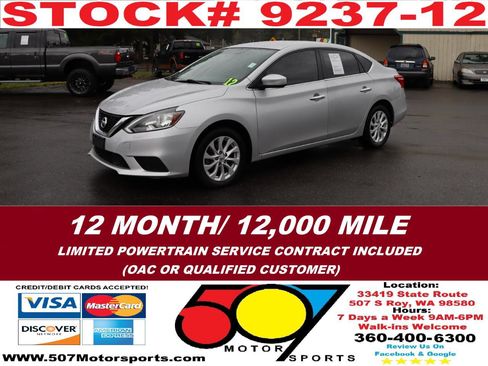Used 2019 Nissan Sentra SV image 2