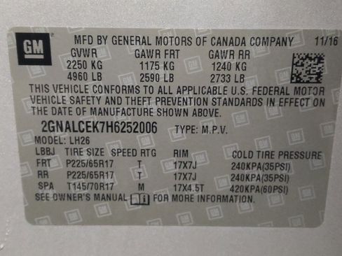 Used 2017 Chevrolet Equinox LT w/ Convenience Package FWD image 33