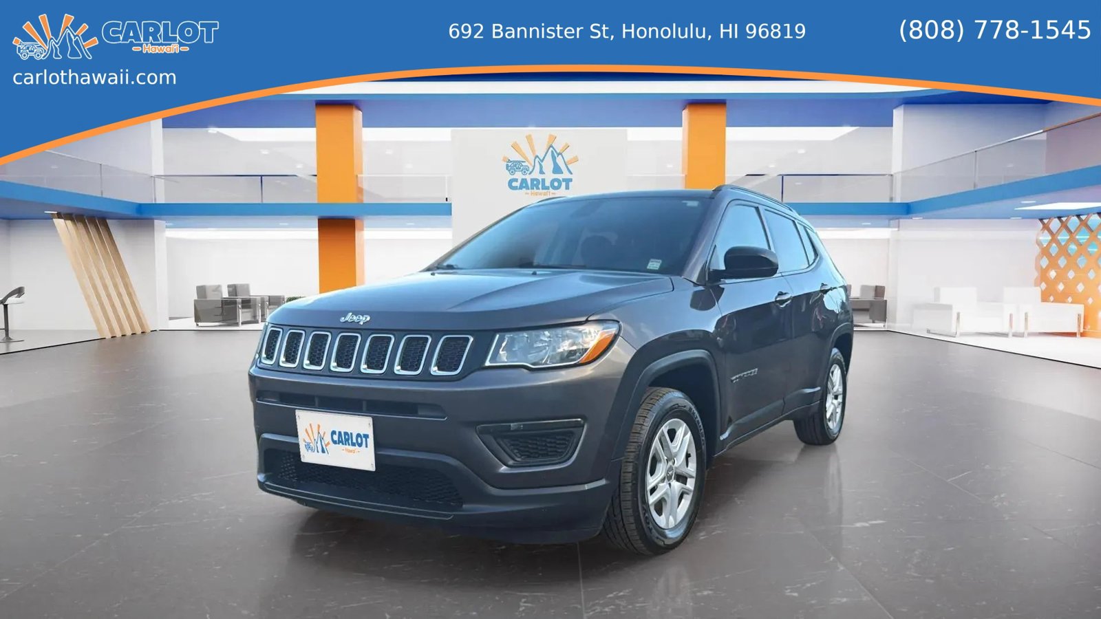 Used 2018 Jeep Compass Sport w/ Tech Group FWD image 3